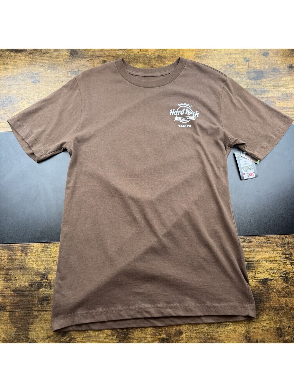 Hard Rock Tampa Gasparilla Gator T-Shirt Men’s S Brown Pirate Graphic NWT